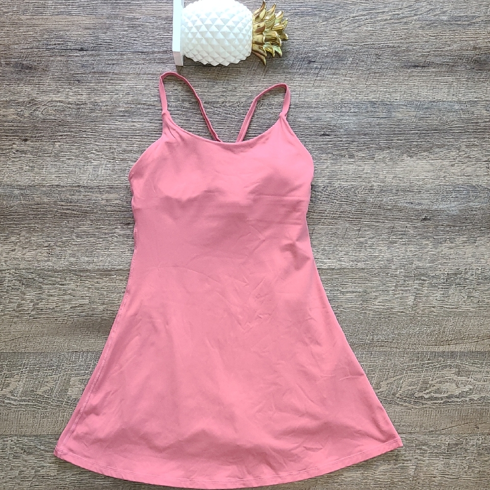 Nicole Miller Sport Skort Dress - Sun Kissed Coral/Desert Rose